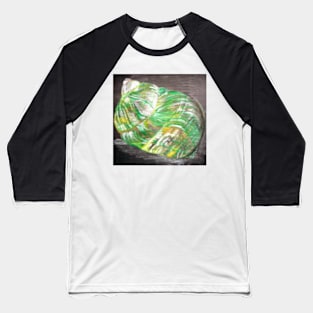 Green shell Baseball T-Shirt